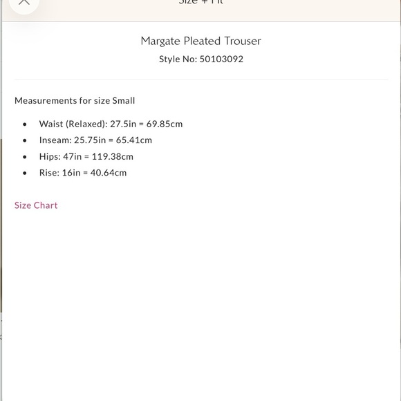 Free People Margate Pleated Trouser Sz S - Picture 9 of 13